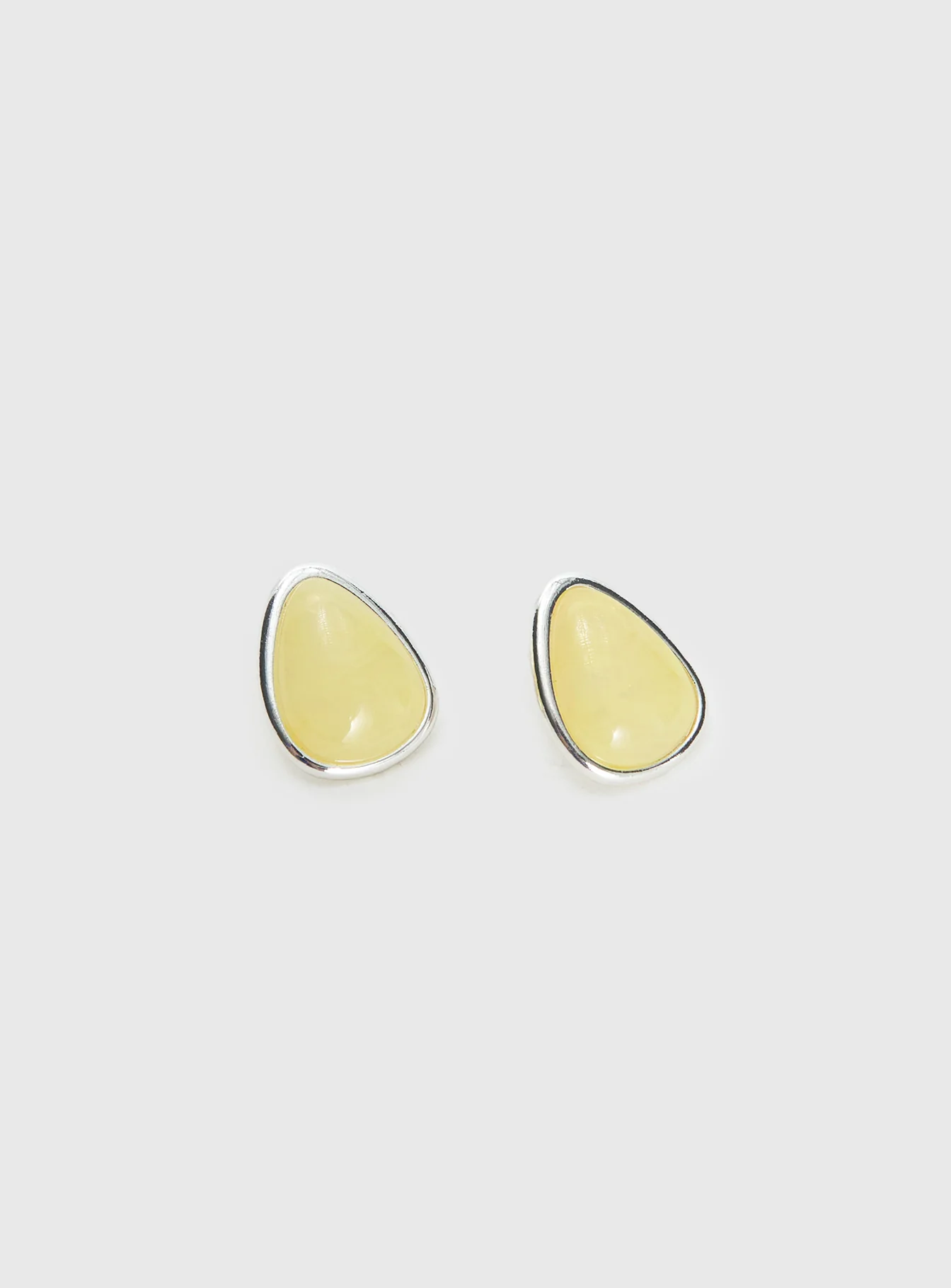 Vanita Earrings Silver / Yellow - Image 3