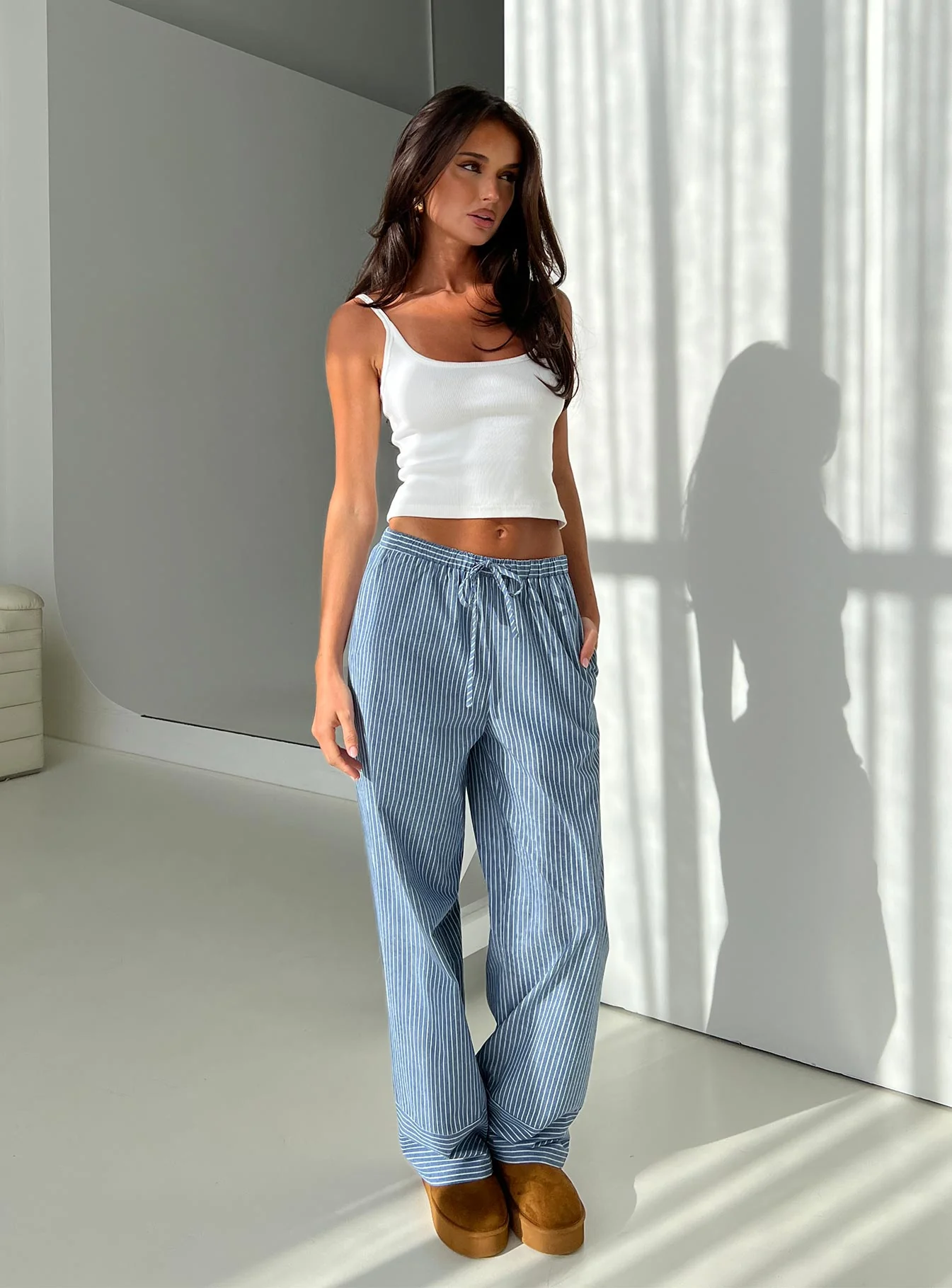 Veridian Pants Blue Stripe - Image 8
