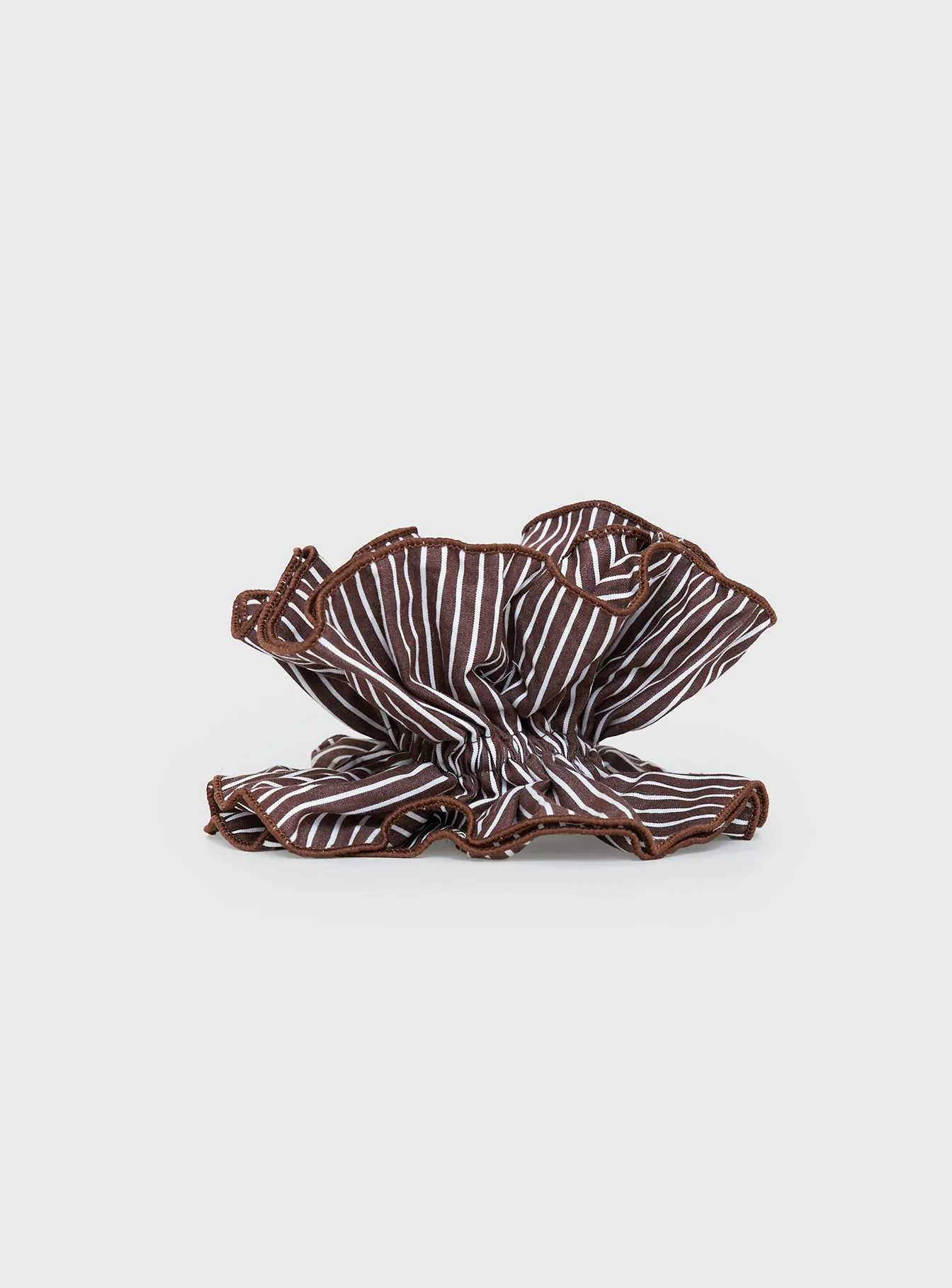 Way Back In Scrunchie Brown / White - Image 4