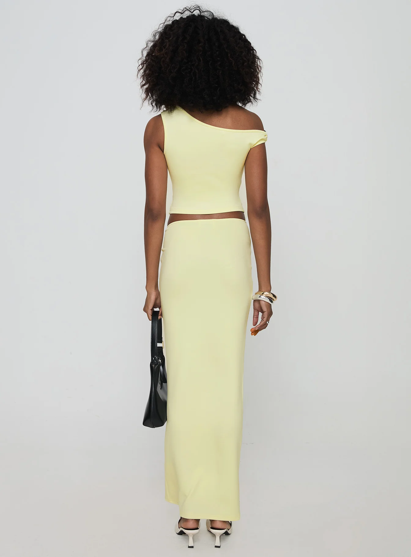 Whiley Maxi Skirt Cream - Image 5