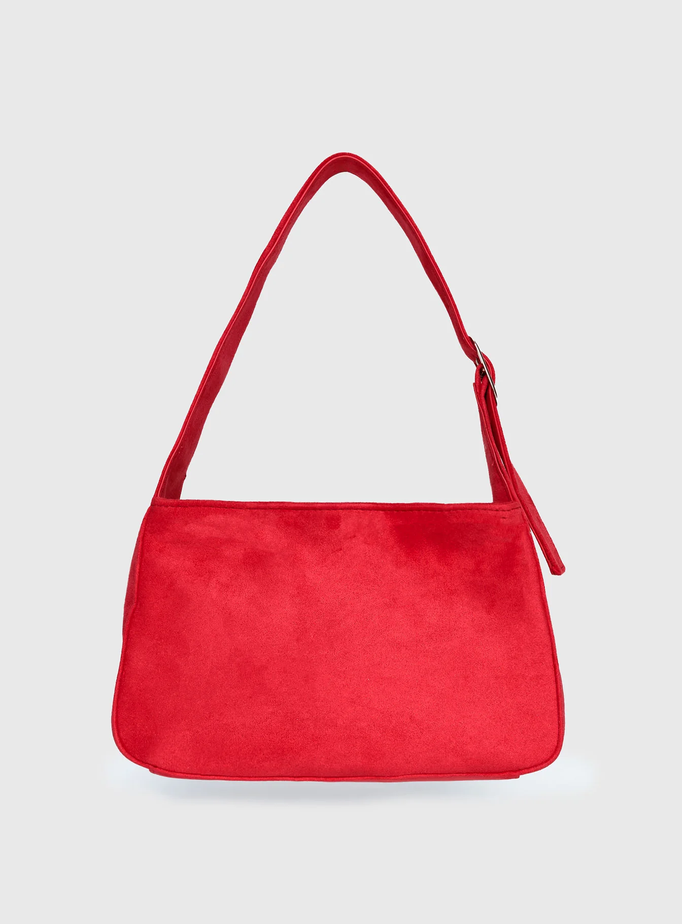 Wistfully Studded Shoulder Bag Red - Image 3