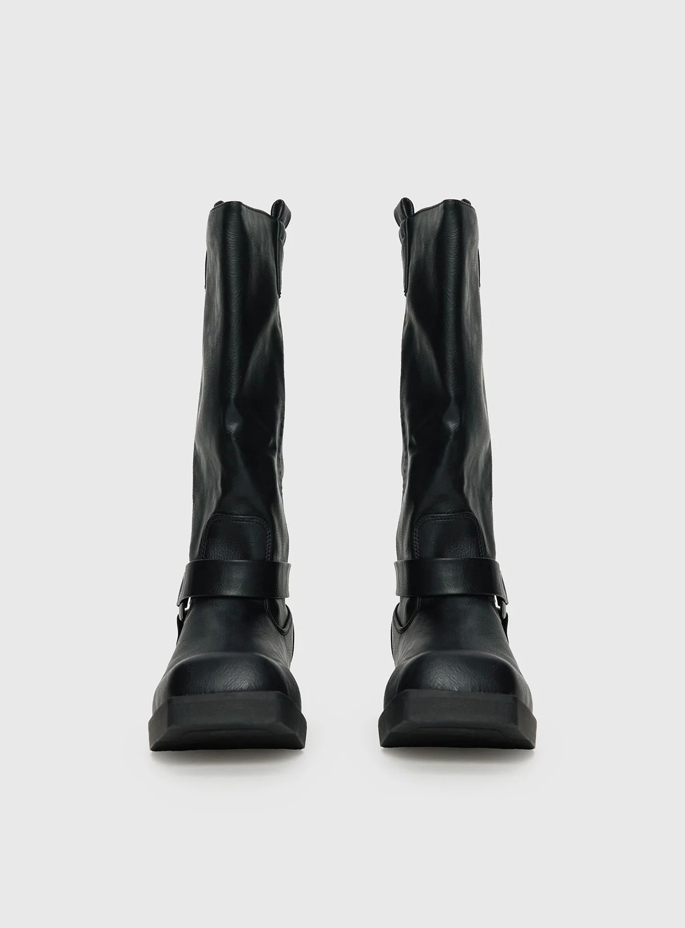 Wrecked Western Boots Black - Image 3