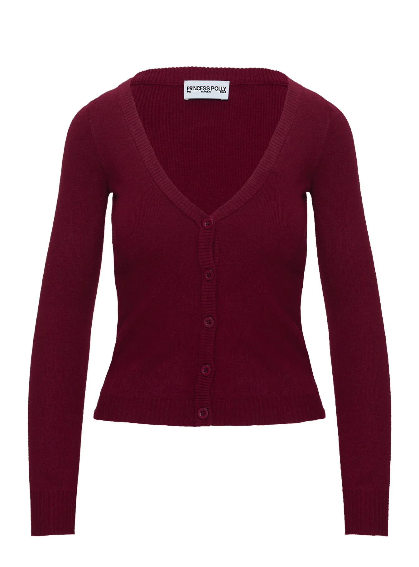 York Cardigan Cherry Red - Image 4