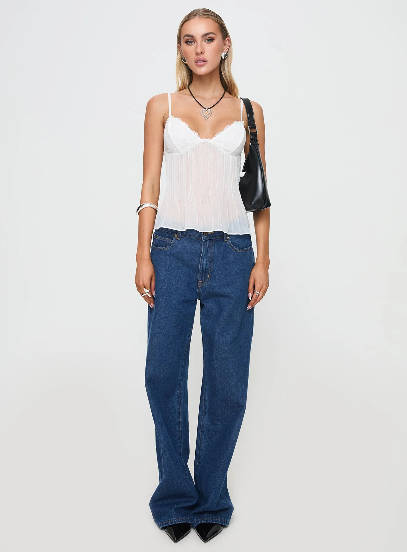Zami Pleat Top White - Image 7