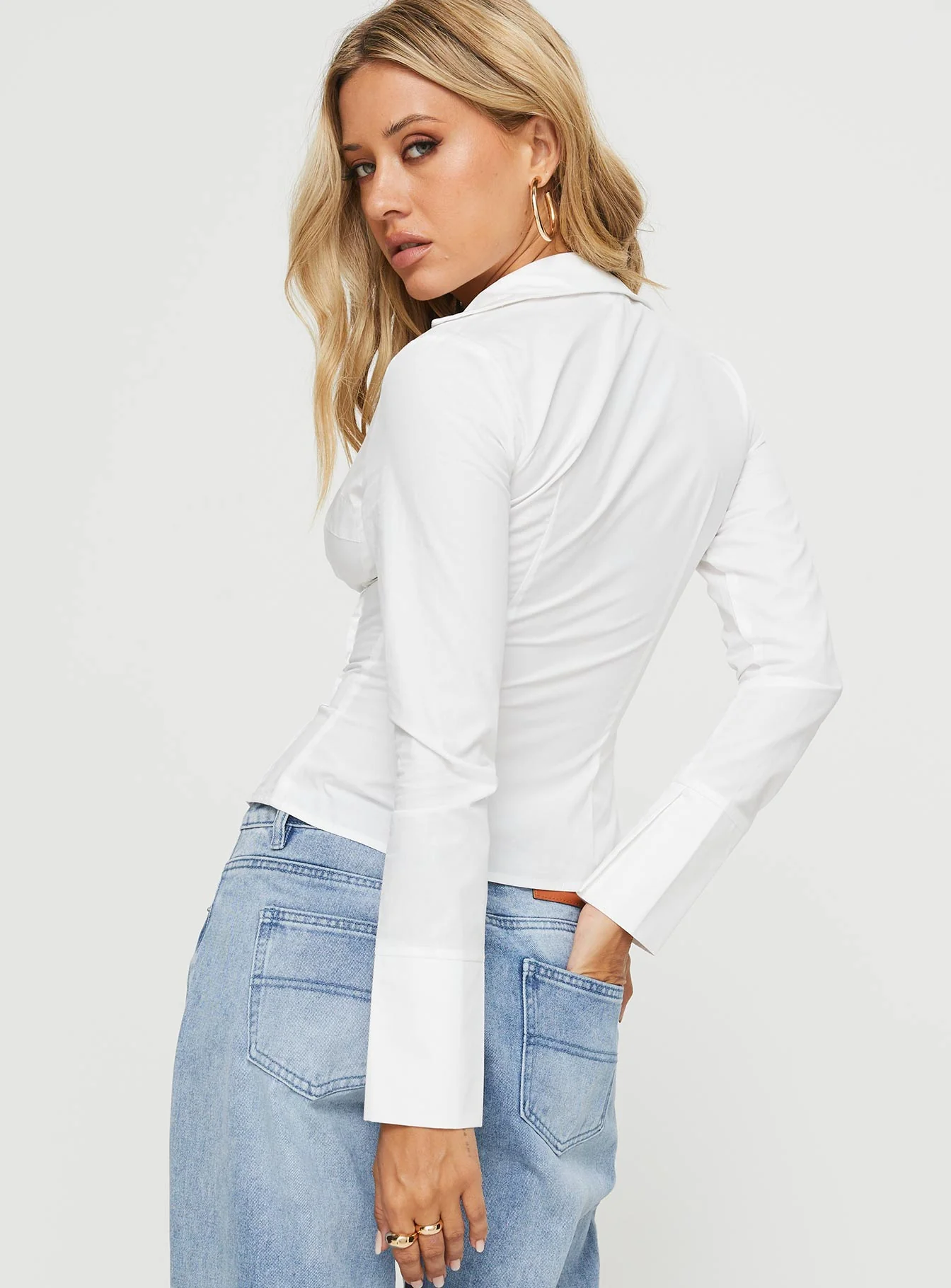 Zifa Shirt White - Image 5
